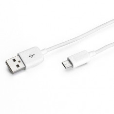 Cablu micro USB Samsung Galaxy S2 S3 S4 White foto