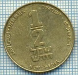 3361 MONEDA - ISRAEL - 1/2 NEW SHEQEL - anul 1999 ? -starea care se vede