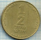 3357 MONEDA - ISRAEL - 1/2 NEW SHEQEL - anul 1995 ? -starea care se vede