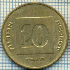 3400 MONEDA - ISRAEL - 10 AGOROT - anul 1986 ? -starea care se vede