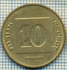 3400 MONEDA - ISRAEL - 10 AGOROT - anul 1986 ? -starea care se vede