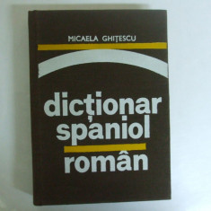 Micaela Ghitescu Dictionar spaniol - roman Bucuresti 1976 058