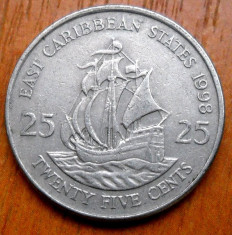 CARAIBE 25 CENTS 1998 foto