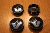 Capace Janta RENAULT 52mm - 57mm, Plastic+Metal, Set 4 Bucati, Accesorii Auto Roti