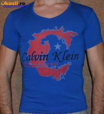 Tricou CALVIN KLEIN - Slim Fit - Model NOU de Sezon !!! foto