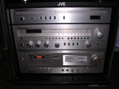 Vand linie audio vintage Nordmende Philharmonic Hi-Fi System din 3 componente, finali pe tranzistori, 2x70w .+ BONUS dvd (cd) player Thomson Scenium! foto