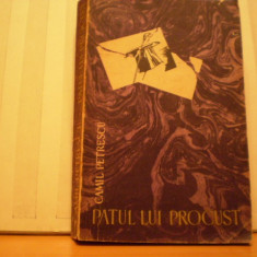 CAMIL PETRESCU - PATUL LUIPROCUST - ROMAN SOCIAL SI DE DRAGOSTE - ED. PENTRU LITERATURA 1963 - 416 PAG .