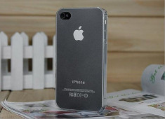Husa spate Ultra Thin Apple iPhone 4 4S Mata Transparenta foto