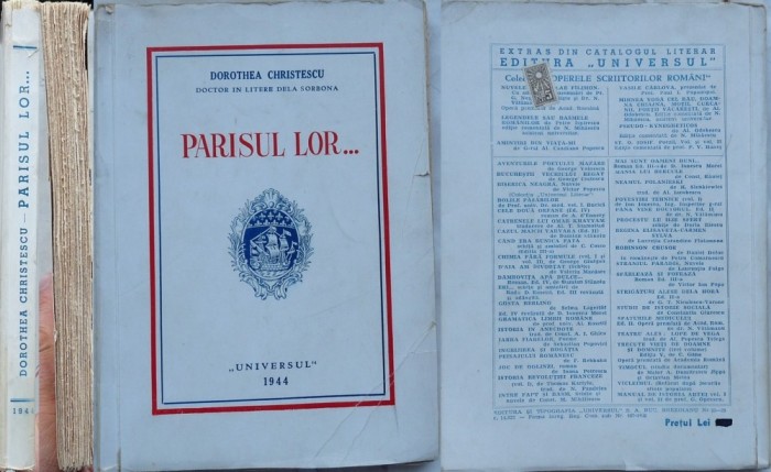 Dorothea Christescu , Parisul lor , Momente din vremea ocupatiei germane , 1944