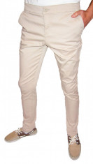 = MARIME MAI MARE = Pantaloni CONICI &amp;quot;C&amp;amp;amp;A&amp;quot; - MODEL CASUAL - SUPER SKINNY / SLIM - ( MARIME: 32 ) - TALIE = 90 CM / LUNGIME = 108 CM foto