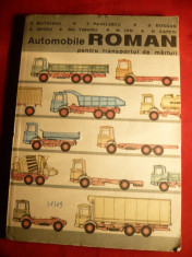 V.Mateevici -Automobile Roman pt. Transport Marfuri -ed. 1982 foto