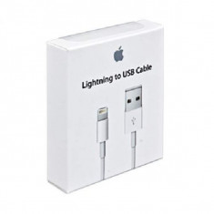 Cablu de date iPhone 5 ORIGINAL APPLE. Cablu USB iPhone 5 LIGHTNING APPLE. foto
