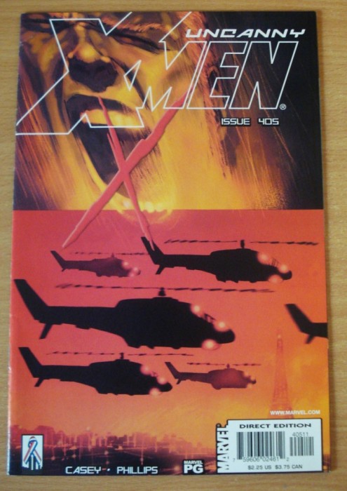 X-Men Uncanny #405 . Marvel Comics foto mare X-Men Uncanny #405 . Marvel Comics foto mare