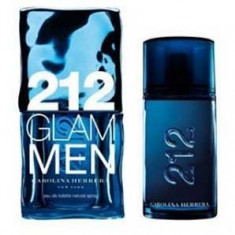 Parfum Original Men Carolina Herrera 212 Glam 100 ml EDT 210 Ron NOU foto