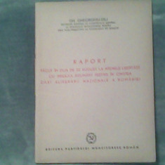 Raport facut in ziua de 22 August la arenele libertatii cu prilejul adunarii festive in cinstea eliberarii nationale a Romaniei-Gh.Gheorgiu Dej