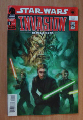 Star Wars - Invasions Revelations #1- Dark Horse Comics foto