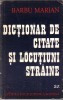 Barbu Marian - Dictionar de citate si locutiuni straine (ed 1973)