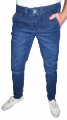 Blugi CONICI tip pantaloni - MODEL DEOSEBIT - SKINNY / SLIM - ( MARIME: 29 ) - TALIE = 80 CM / LUNGIME = 107 CM foto