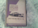 Automobilul (manual pentru clasa X)-V.Husea,T.Pavelescu, 1964, Alta editura