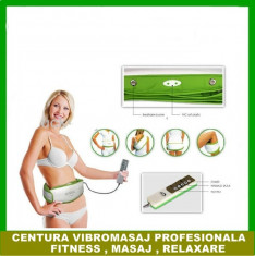 CENTURA PROFESIONALA VIBROMASAJ,FITNESS SI MASAJ LA TINE ACASA.MODEL 2013,SCAPA DE KG IN PLUS,CELULITA,RELAXARE. foto