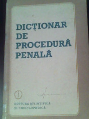 Dictionar de procedura penala-George Antoniu,Nicolae Volonciu,Nicolae Zaharia foto