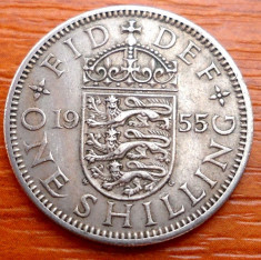 ANGLIA 1 SHILLING 1955 foto