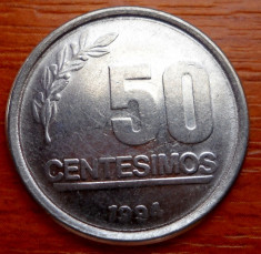 URUGUAY 50 CENTISIMOS 1994 foto