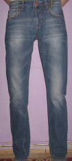 Blugi Originali ZARA Jeans W 30 L 34 Moderni / Eleganti / Frumosi ( Talie 79 / Lungime crac 84 / Lungime totala 110 ) foto