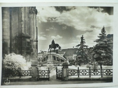 CLUJ - PEISAJ HIBERNAL - ZONA CENTRALA - PERIOADA INTERBELICA foto