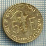 3620 MONEDA - STATELE AFRICII DE VEST - 5 FRANCS - anul 1984 -starea care se vede
