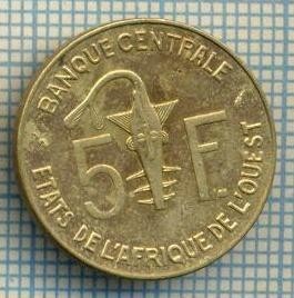 3620 MONEDA - STATELE AFRICII DE VEST - 5 FRANCS - anul 1984 -starea care se vede