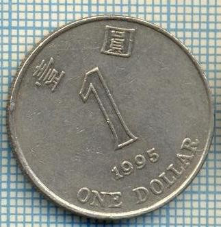 3603 MONEDA - HONG KONG - 1 DOLLAR - anul 1995 -starea care se vede foto