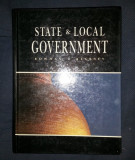 Bowman / Kearney STATE AND LOCAL GOVERNMENT Boston 1990 cartonata, Alta editura
