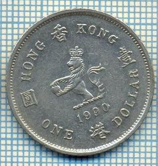3601 MONEDA - HONG KONG - 1 DOLLAR - anul 1990 -starea care se vede foto