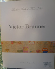 VICTOR BRAUNER ( lb franceza) Catalog Ed Didier IMBERT FIne Art 1990 foto