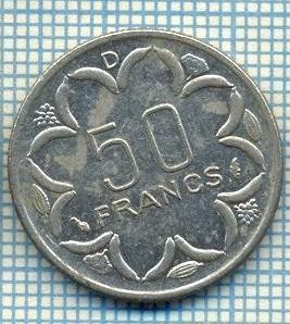 3608 MONEDA - STATELE AFRICII CENTRALE - 50 FRANCS - anul 1976 D -starea care se vede foto
