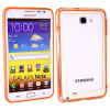 Bumper portocaliu orange Samsung Galaxy Note i9220 GT-N7000 + folie protectie ecran + expediere gratuita