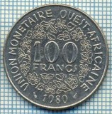 3631 MONEDA - STATELE AFRICII DE VEST - 100 FRANCS - anul 1980 -starea care se vede