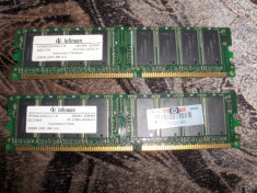 DDR1-1GB PC3200 Infineon Kit 2x512 foto