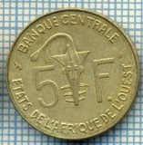3623 MONEDA - STATELE AFRICII DE VEST - 5 FRANCS - anul 1981 -starea care se vede