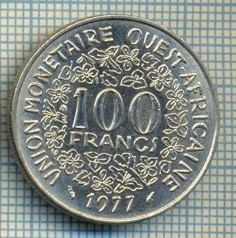 3628 MONEDA - STATELE AFRICII DE VEST - 100 FRANCS - anul 1977 -starea care se vede foto