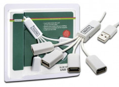 Hub USB cu 4 porturi, DIGITUS DA-70216 - 004205 foto