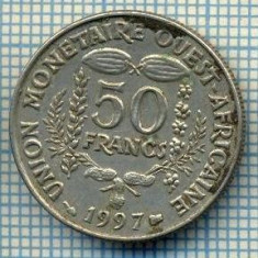 3614 MONEDA - STATELE AFRICII DE VEST - 50 FRANCS - anul 1997 -starea care se vede