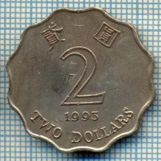 3599 MONEDA - HONG KONG - 2 DOLLARS - anul 1993 -starea care se vede