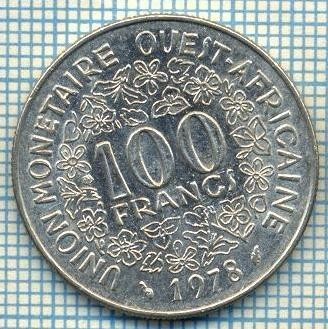 3632 MONEDA - STATELE AFRICII DE VEST - 100 FRANCS - anul 1978 -starea care se vede foto