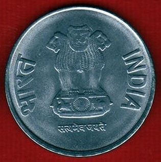 India 2 rupia 2011 UNC