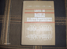 LECTII DE BAZELE ELECTROTEHNICII - A.TIMOTIN, V.HORTOPAN, A.IFRIM, M.PREDA - E.D.P.,1970 foto