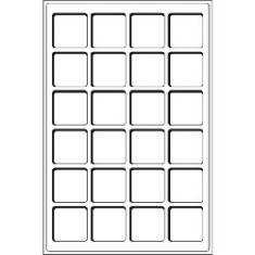 Leuchtturm coli de rezerva avec protectie 24x (45x45mm)/2 buc. in ambalaj
