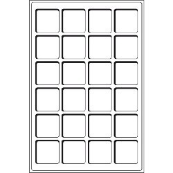 Leuchtturm coli de rezerva avec protectie 24x (45x45mm)/2 buc. in ambalaj foto