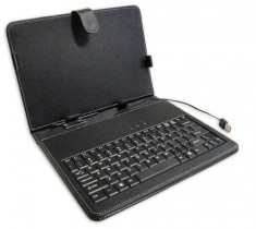 Husa pentru tablete de 10&amp;quot;, cu tastatura incorporata, stylus, GoClever 10&amp;quot;, Lark 10&amp;quot; - 004209 foto